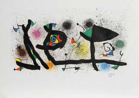 Litografia Miró - Sculptures (M. 950)