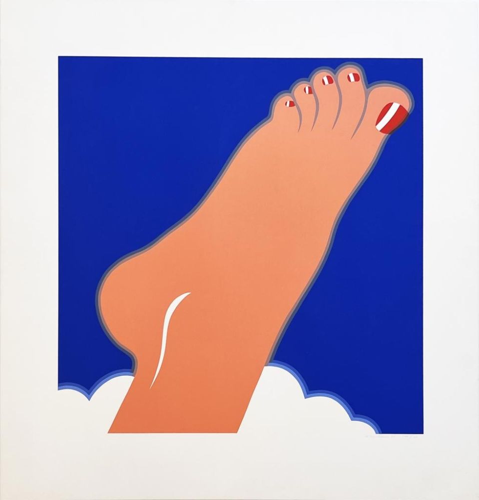 Serigrafia Wesselmann - Seascape (Foot)