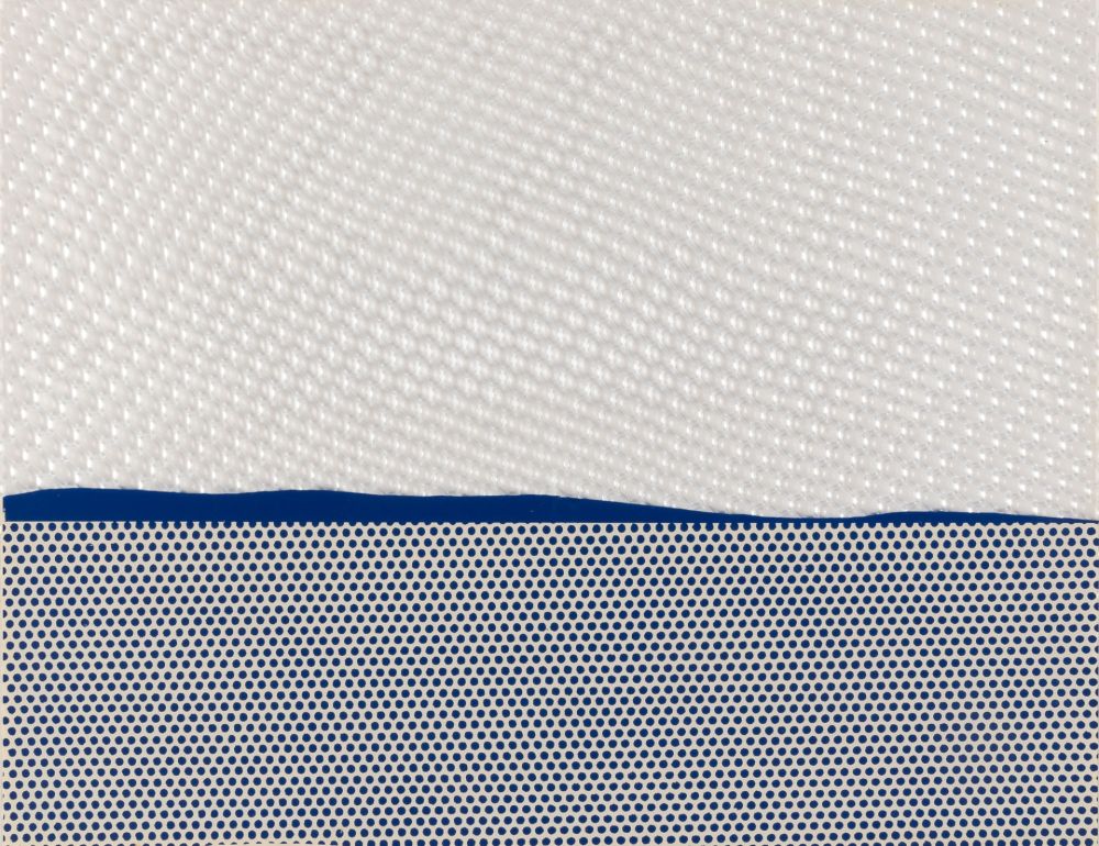 Serigrafia Lichtenstein - Seascape (I)