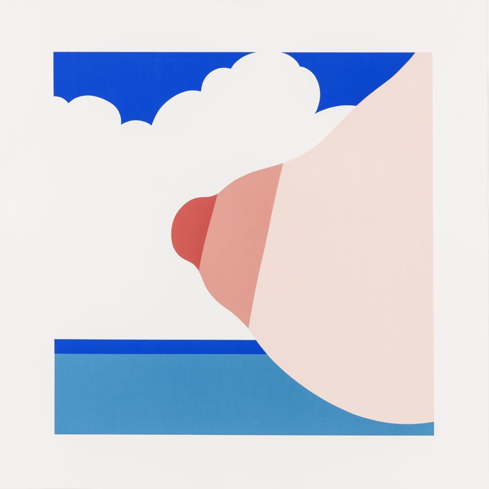 Serigrafia Wesselmann - Seascape (Tit)