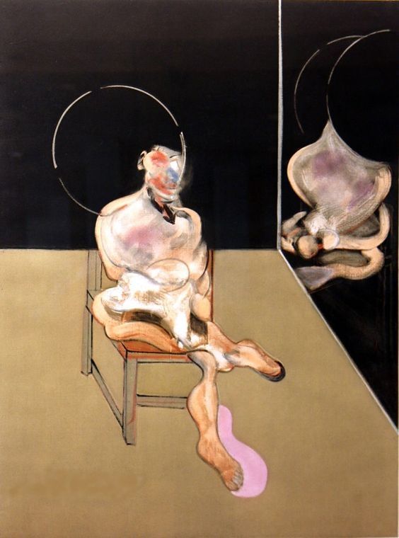 Incisione Bacon - Seated figure