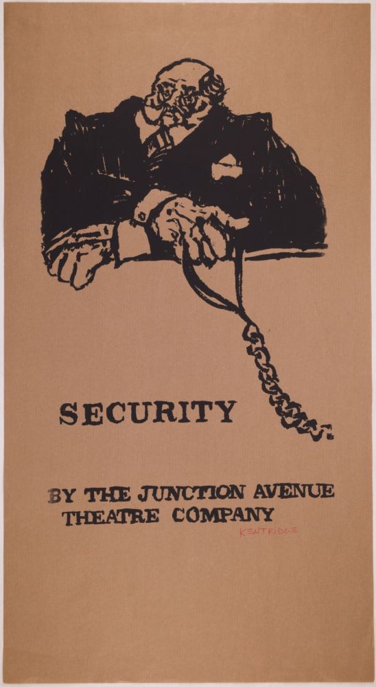 Serigrafia Kentridge - Security