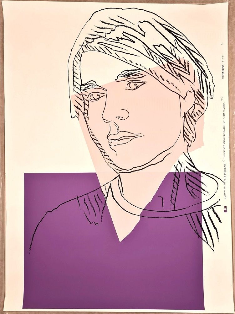 Serigrafia Warhol - Self-Portrait