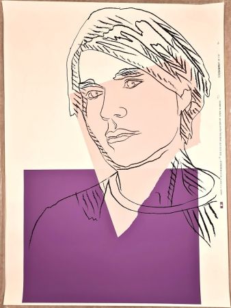 Serigrafia Warhol - Self-Portrait