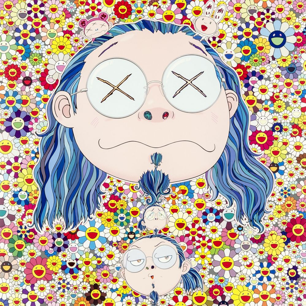 Offset Murakami - Self-portrait of The Distressed Artist