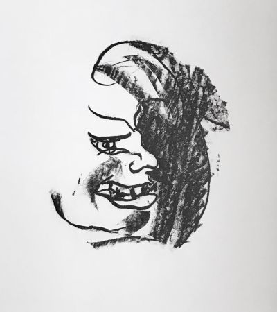 Litografia Francis - Self Portrait