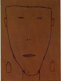 Litografia Brown - Self portrait 15