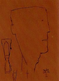 Litografia Brown - Self portrait 20