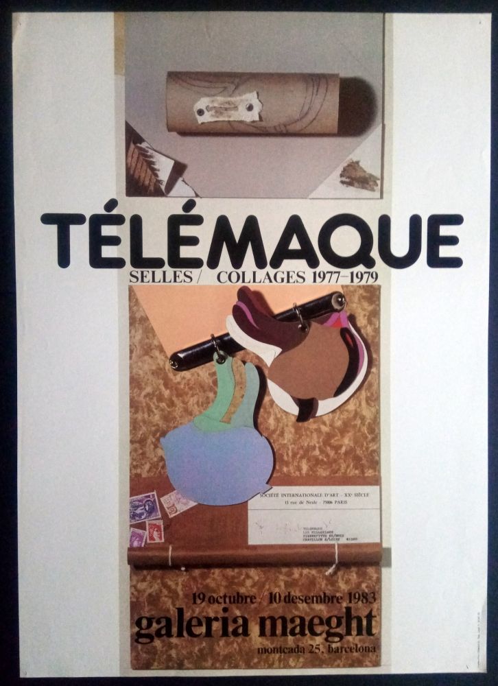 Manifesti Telemaque - SELLES / COLLAGES 1977 1979 - MAEGHT 1983