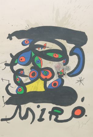 Litografia Miró - SENZA TITOLO