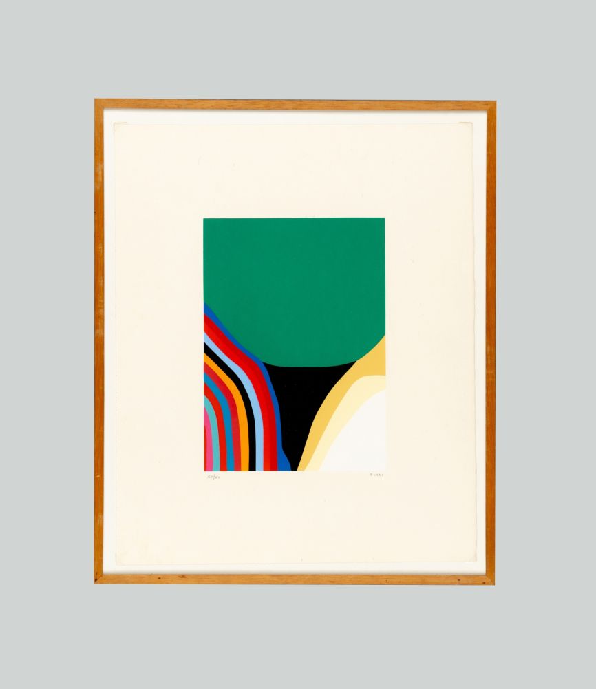 Serigrafia Burri - Serigrafia 1