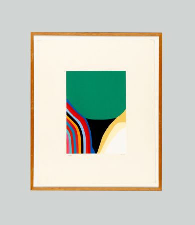 Serigrafia Burri - Serigrafia 1