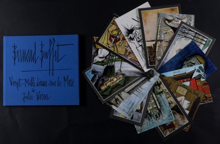 Multiplo Buffet - Set #1 – Art book “Vingt-Mille Lieues sous les Mers de Jules Vernes” & 15 invitation cards