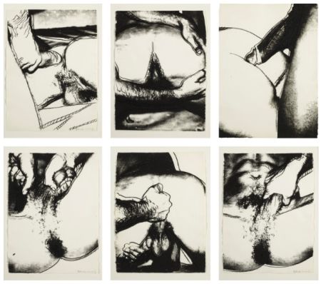 Serigrafia Warhol - Sex Parts Complete Portfolio 