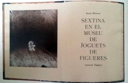Libro Illustrato Tàpies - Sextina en el Museu de joguets de Figueres