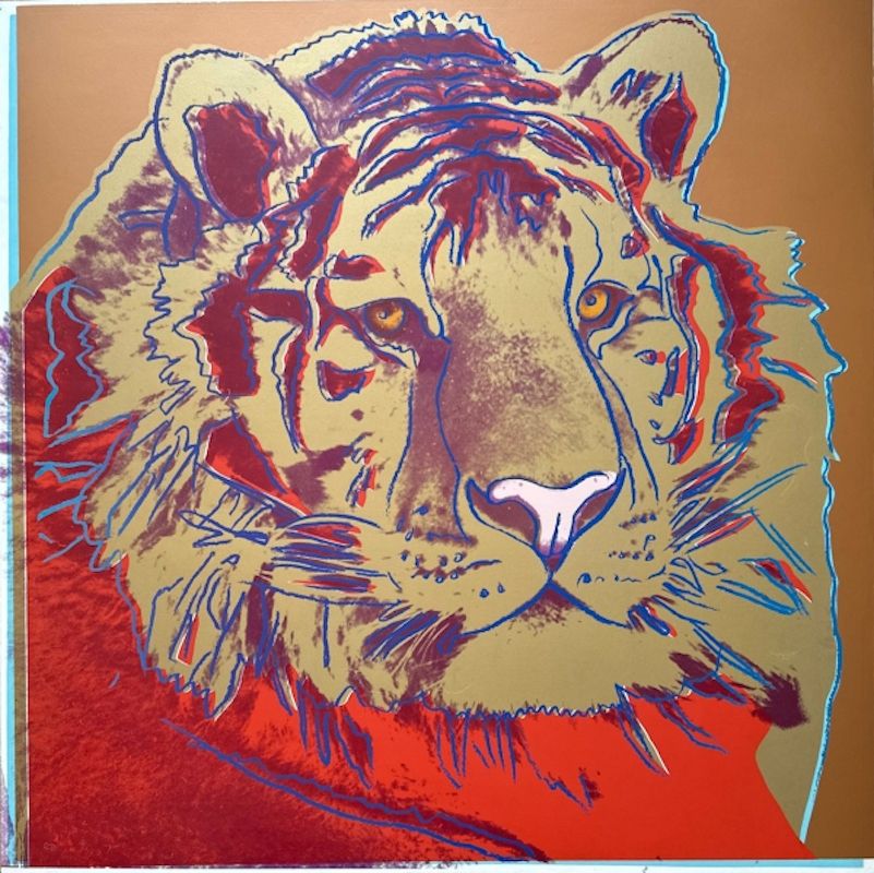 Serigrafia Warhol - Siberian Tiger TP