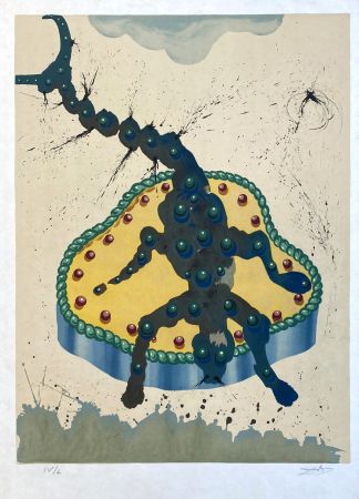 Litografia Dali - Signes du Zodiaque : Scorpion
