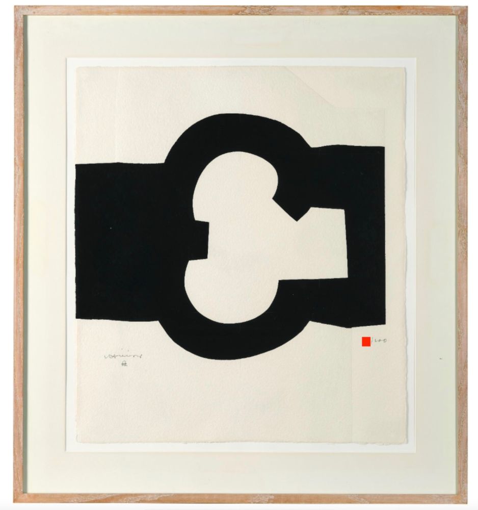 Serigrafia Chillida - Sin titulo