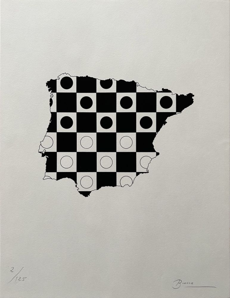 Serigrafia Brossa - Sin Título