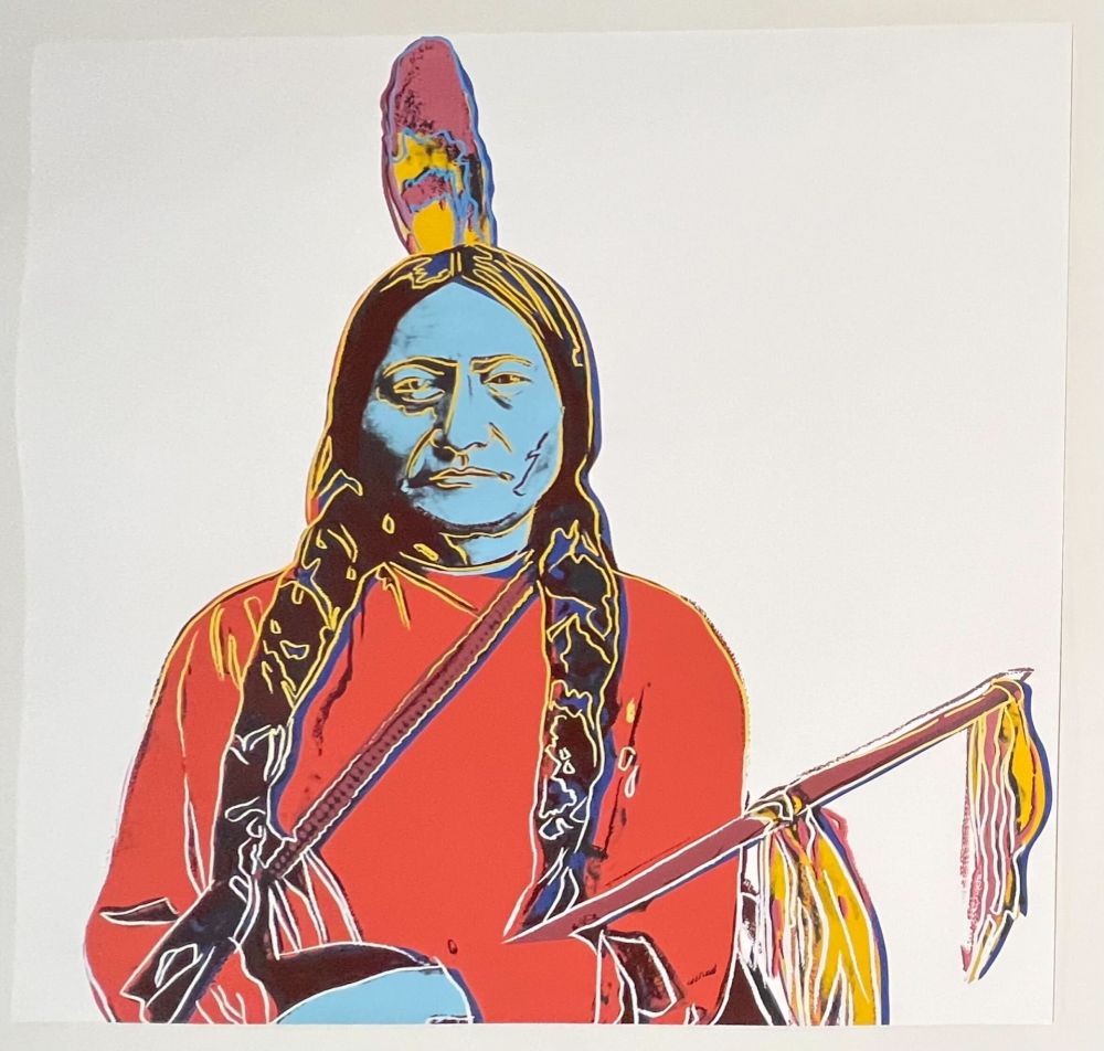 Serigrafia Warhol - Sitting Bull (FS IIA.70)