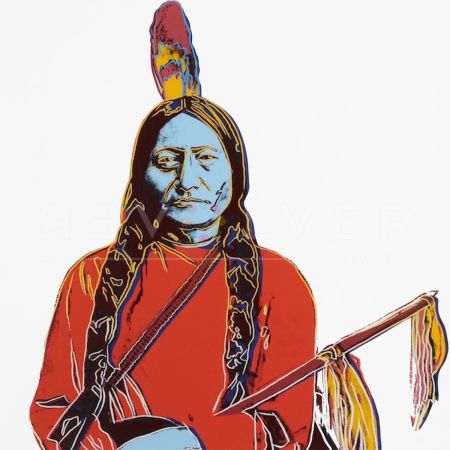 Serigrafia Warhol - Sitting Bull (FS IIA.70)