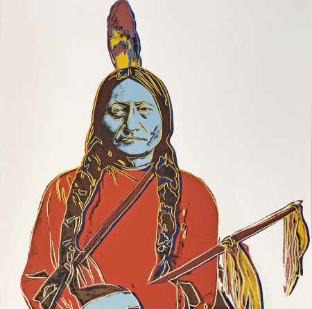 Serigrafia Warhol - Sitting Bull (FS IIA.70)