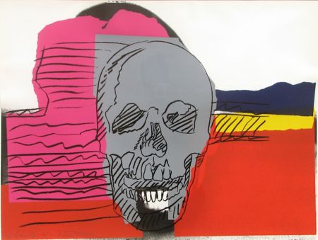 Serigrafia Warhol - Skull (FS II.159)