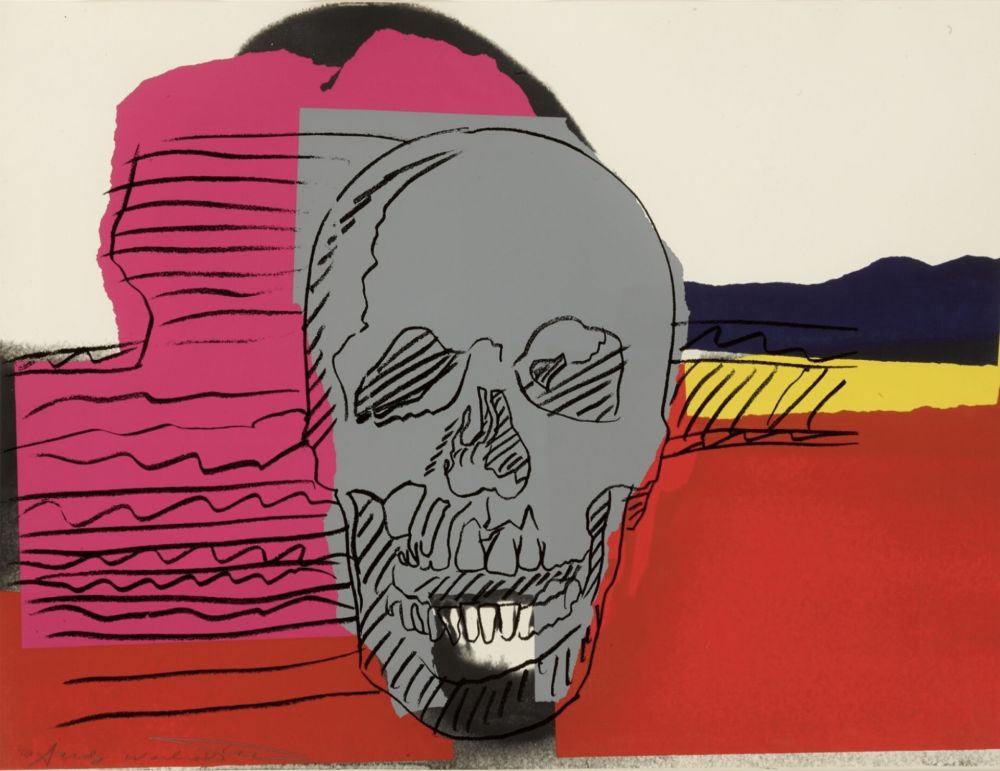 Serigrafia Warhol - Skulls (FS II.159)