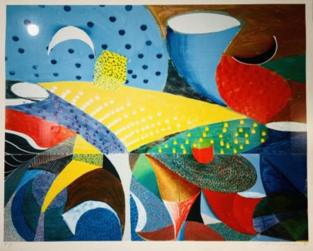Multiplo Hockney - Snails Space, March 25th