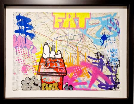 Non Tecnico Fat - Snoopy - I Love My Job (Metro Map of Paris)
