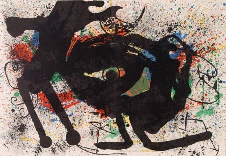 Litografia Miró - Sobreteixims