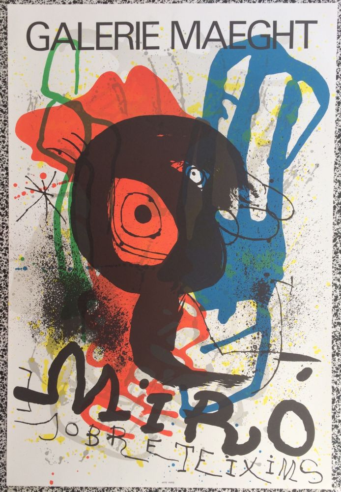 Manifesti Miró - Sobreteixims / Galerie Maeght