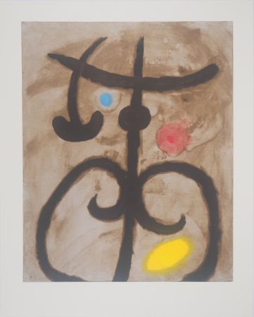 Litografia Miró - Soeurs jumelles