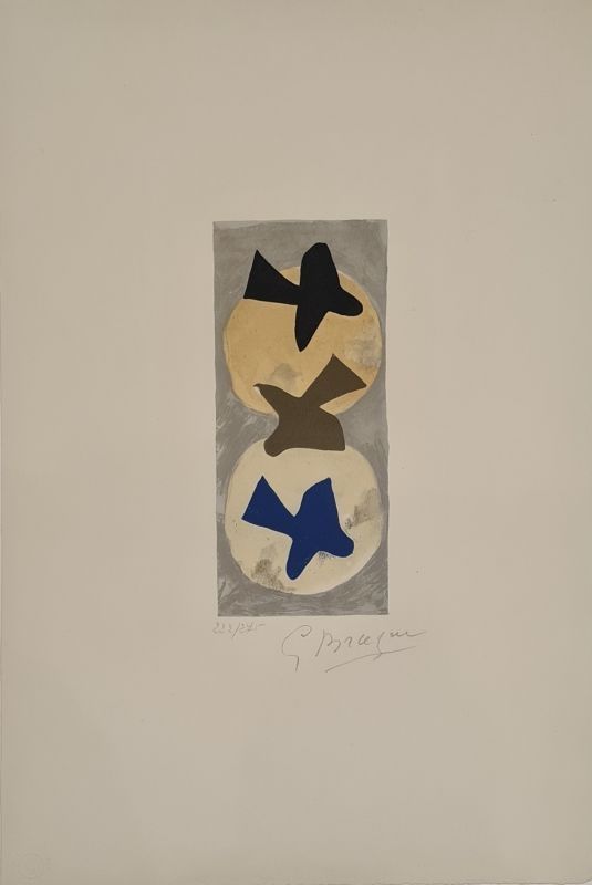 Litografia Braque - Soleil et Lune I 