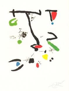 Incisione Miró - Son Abrines