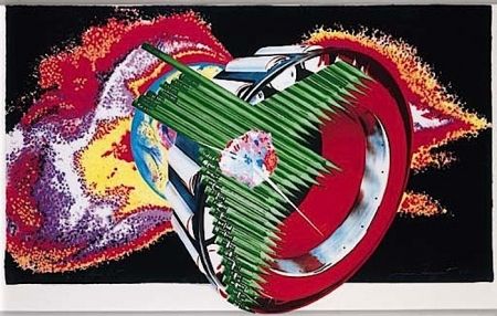 Litografia Rosenquist - Space Dust (from Welcome to the Water Planet)
