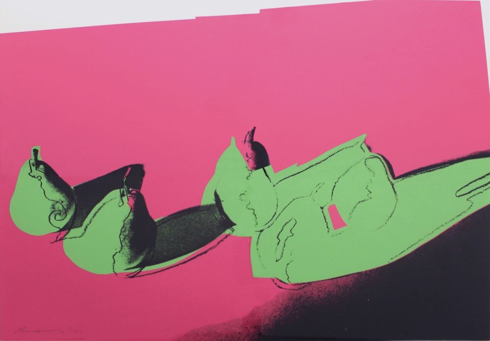 Serigrafia Warhol - Space Fruit: Pears (FS II.203)