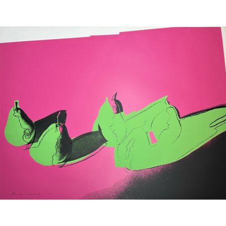 Serigrafia Warhol - Space Fruit: Pears (FS II.203)