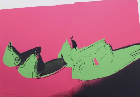 Serigrafia Warhol - Space Fruit: Still Lifes, Pears (FS II.203)