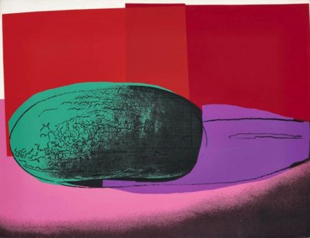 Serigrafia Warhol - Space Fruit: Watermelon