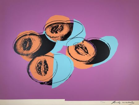 Serigrafia Warhol - Space Fruits: Cantaloupes II, II.198 from the Space Fruits: Still Lifes portfolio