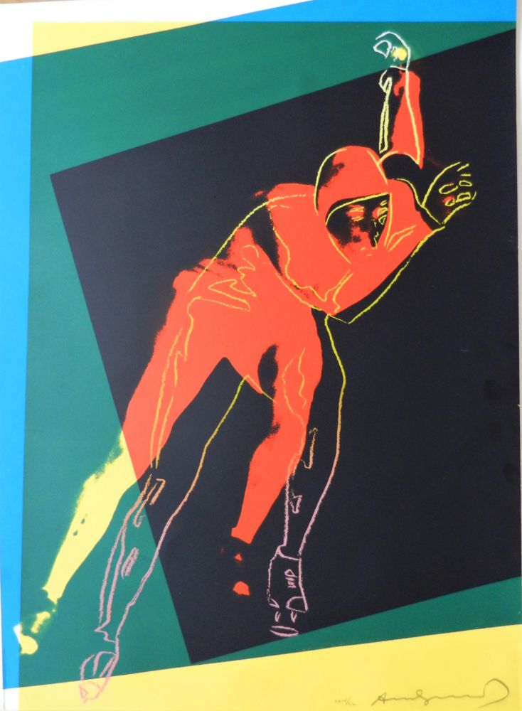 Serigrafia Warhol - Speed Skater