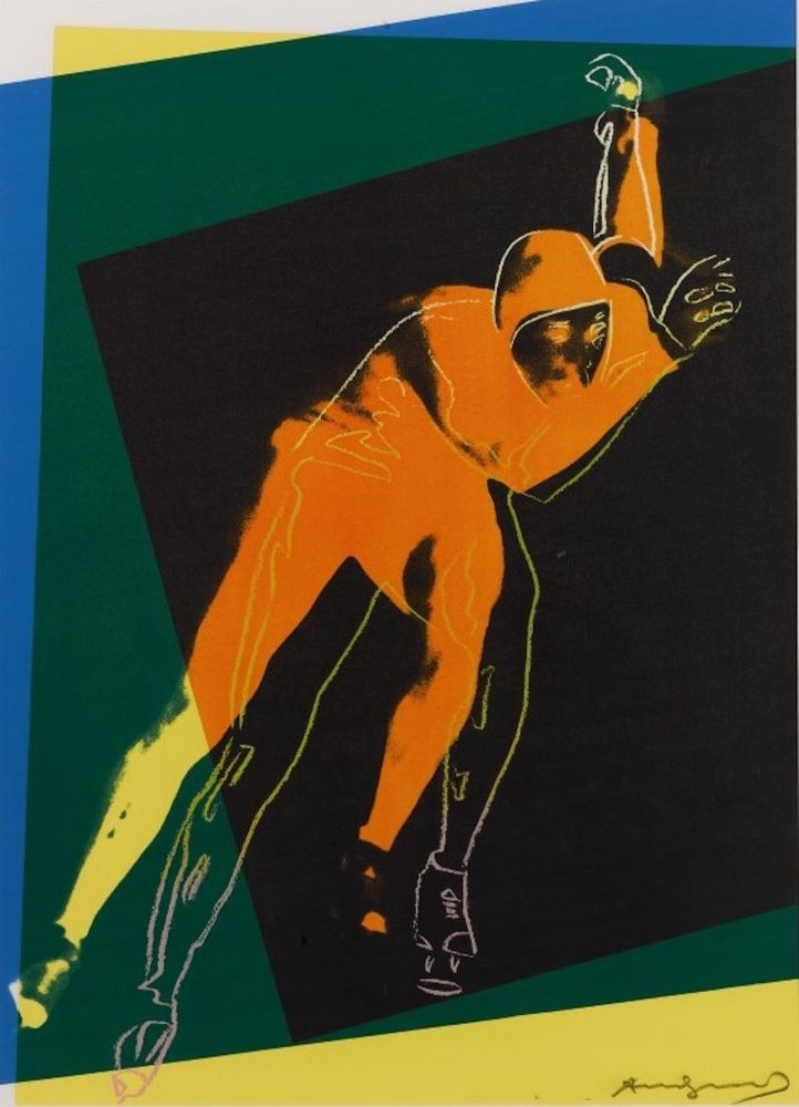 Serigrafia Warhol - Speed Skater (FS II.303)