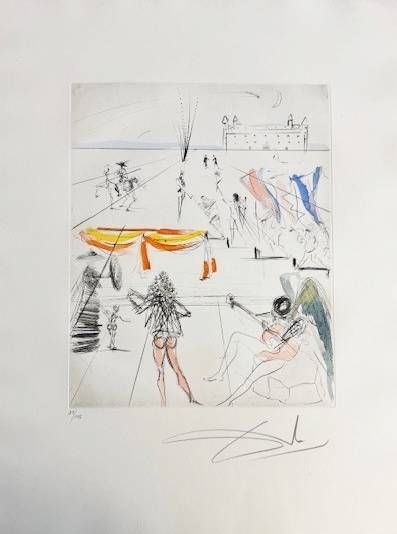 Punta Secca Dali - St Jacques de Compostelle (Santiago de Compostela)