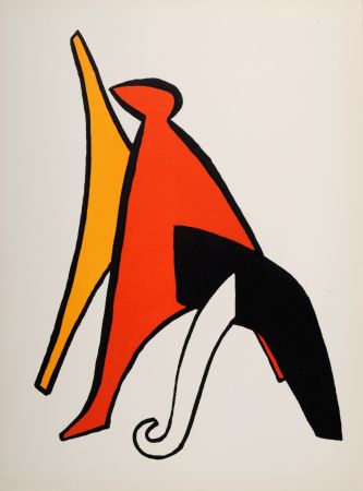 Litografia Calder - Stabiles, 1963