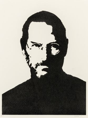 Serigrafia Plastic - Steve Jobs