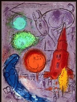 Non Tecnico Chagall - St,Germain des Pres