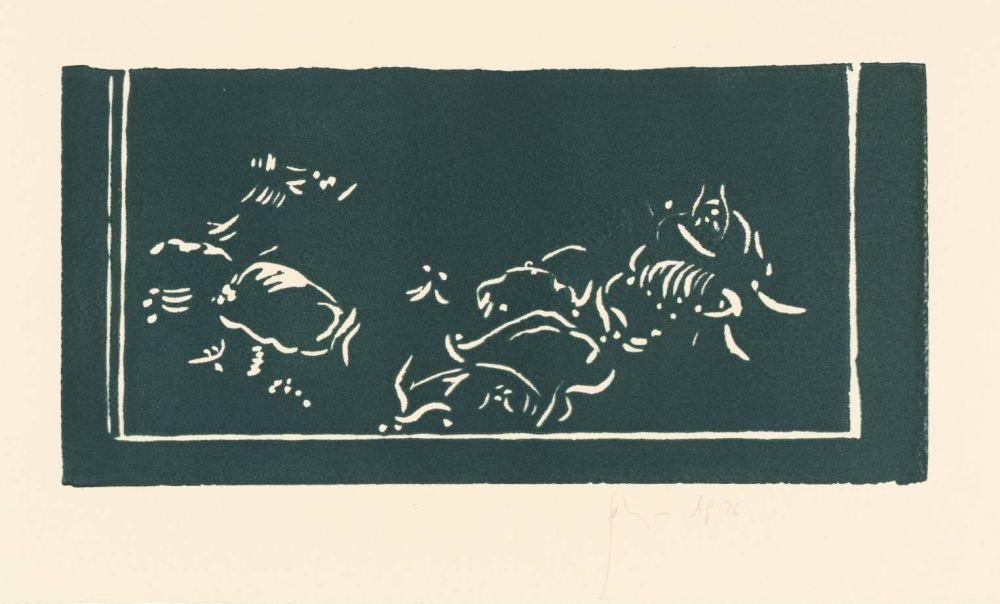 Linoincisione Flanagan - Stones