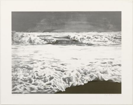 Litografia Gornick - Storm sea