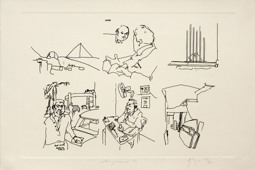 Incisione Flanagan - Storyboard